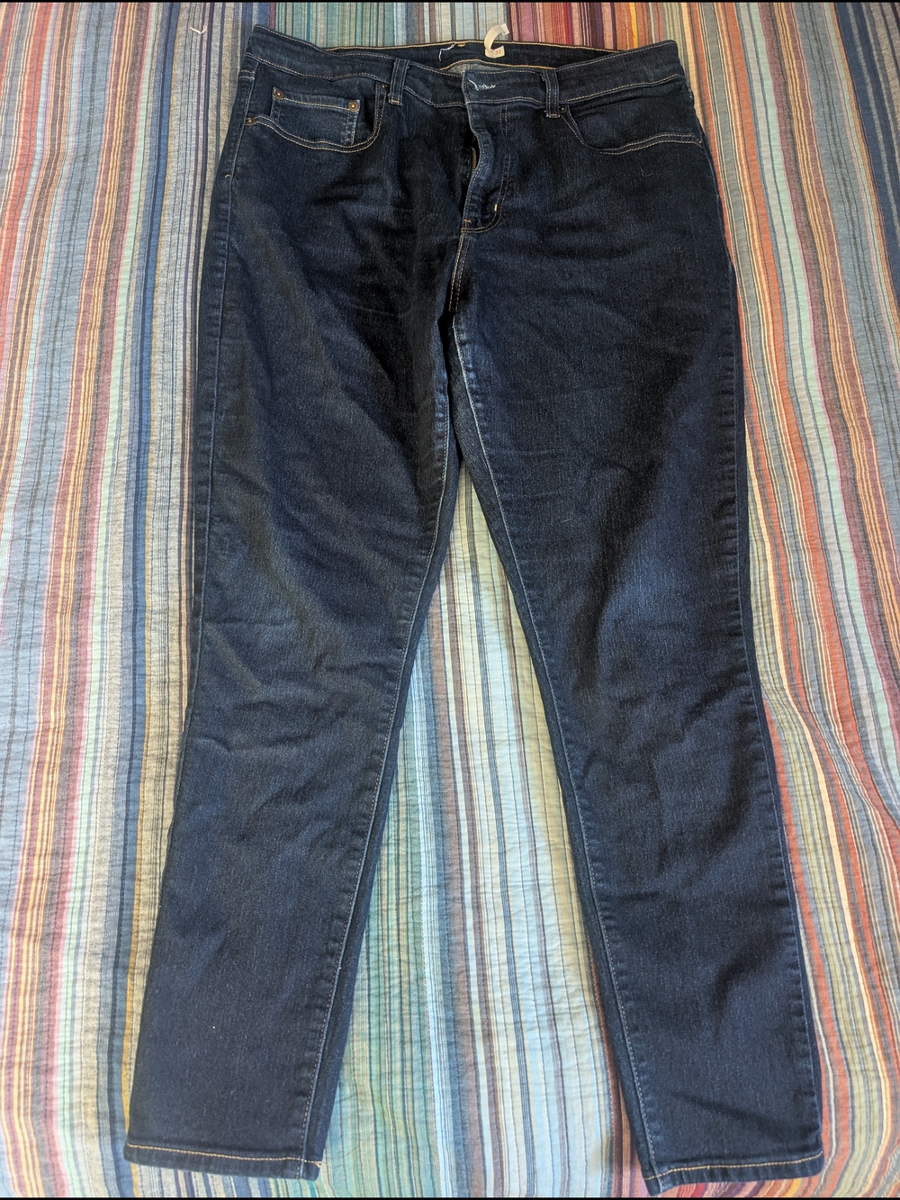 Levi Strauss Dark Blue Women's Slim Jeans